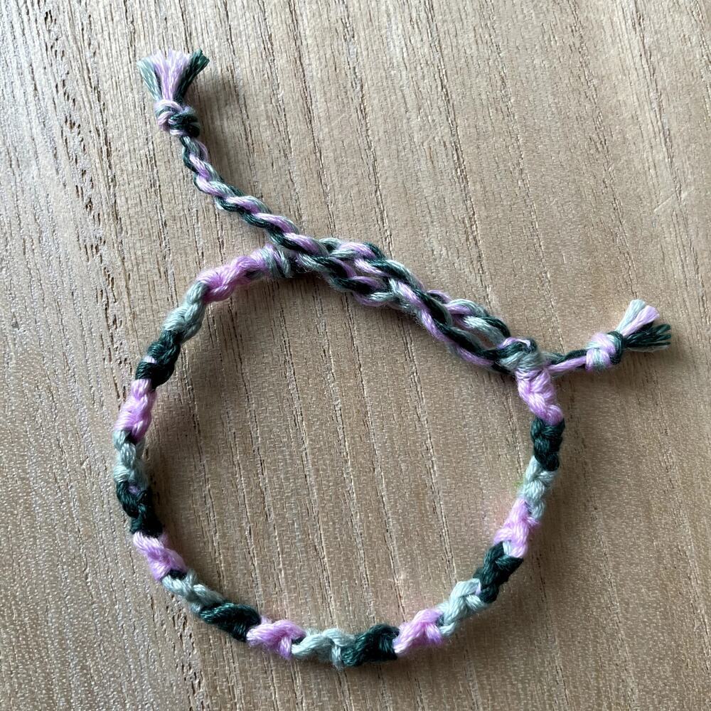 Hannelore Bracelet anklet trendy comfortable tie embroidery thread woven gift